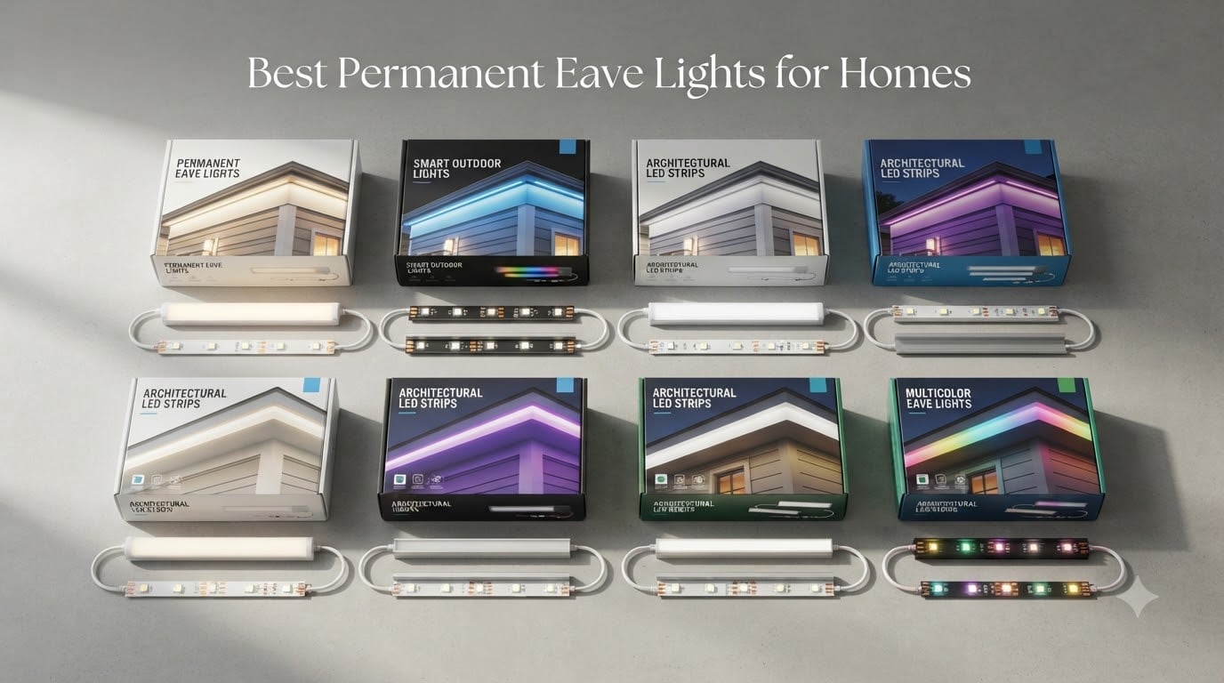 Best Permanent Eave Lights for Homes