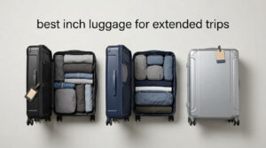 best 29 inch luggage for extended trips