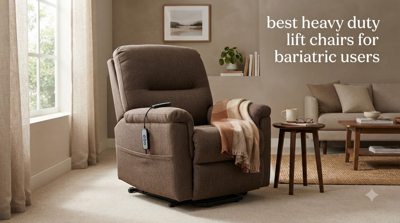 best heavy duty lift chairs for bariatric users