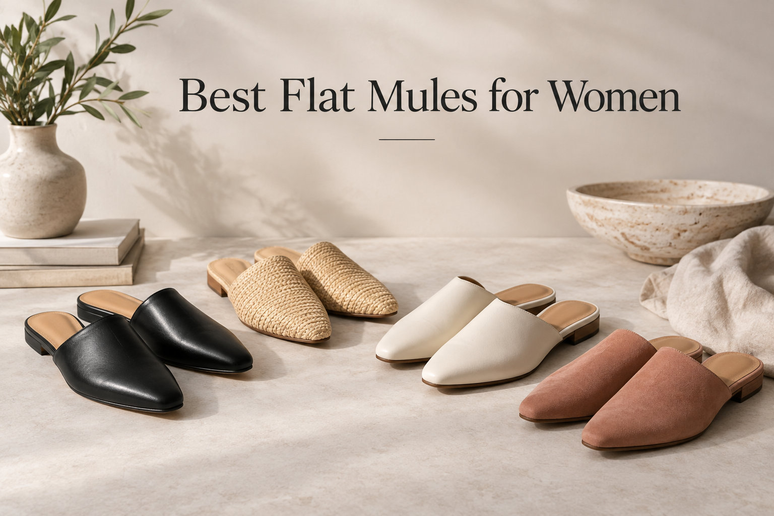 Best Flat Mules for Women