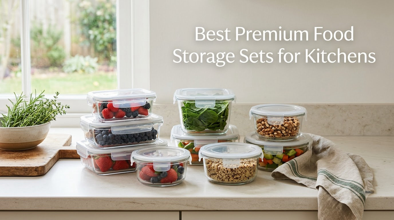 Best Premium Food Storage Sets for Kitchens