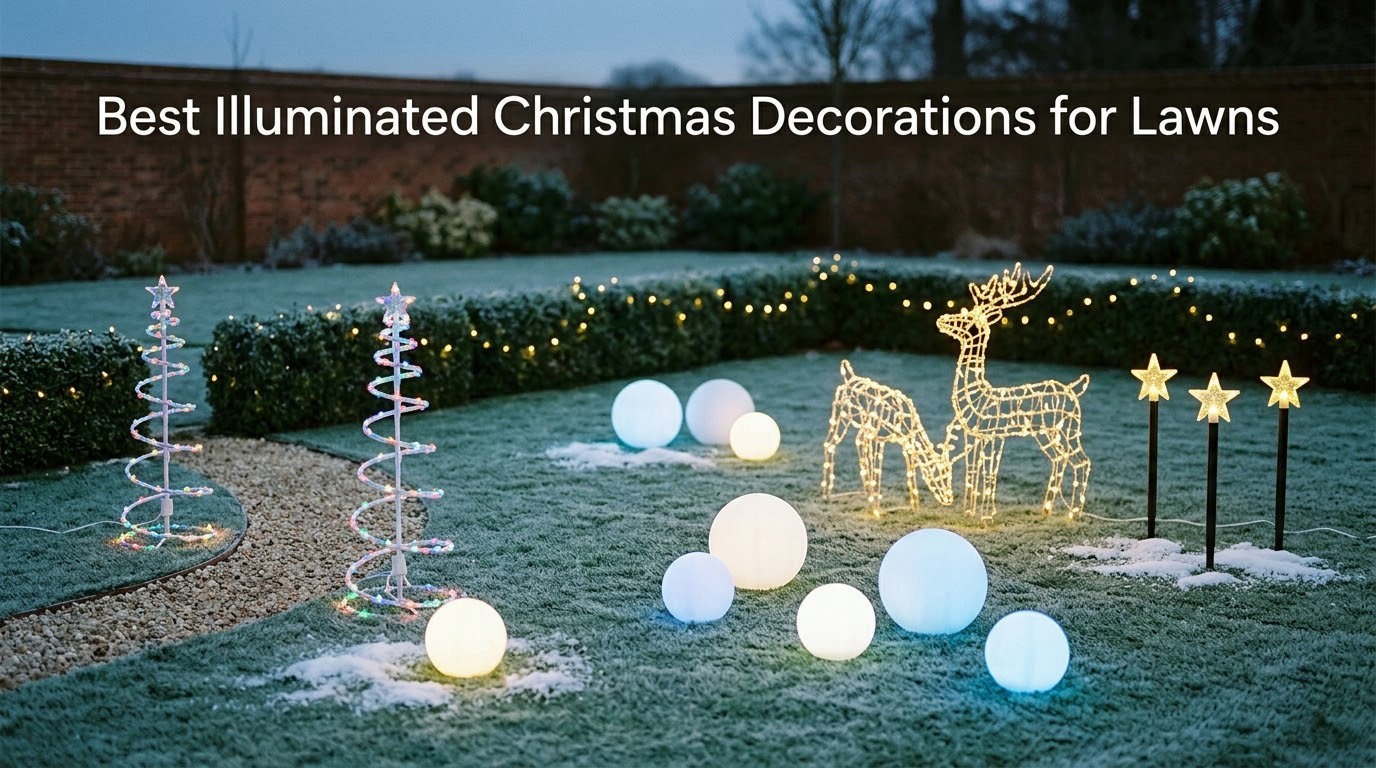 Best Illuminated Christmas Decorations for Lawns