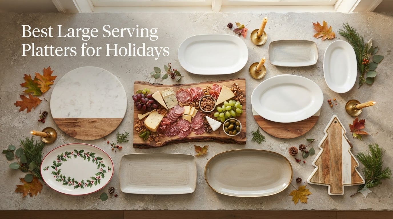 Best Large Serving Platters for Holidays