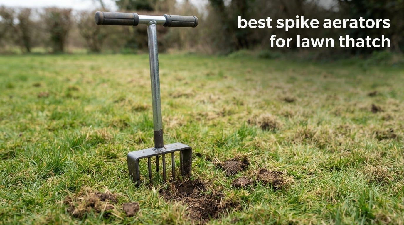 best spike aerators for lawn thatch