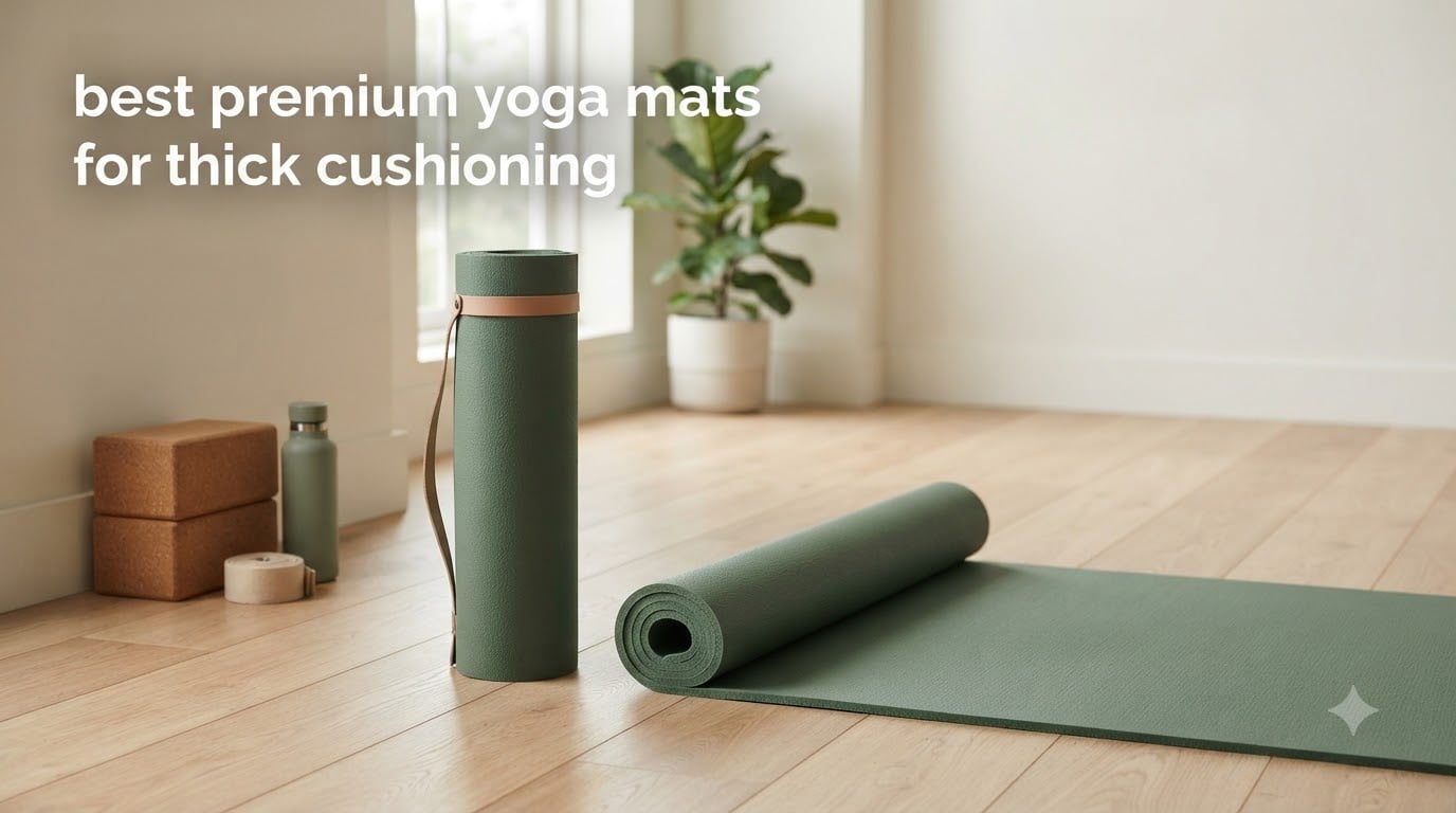 best premium yoga mats for thick cushioning