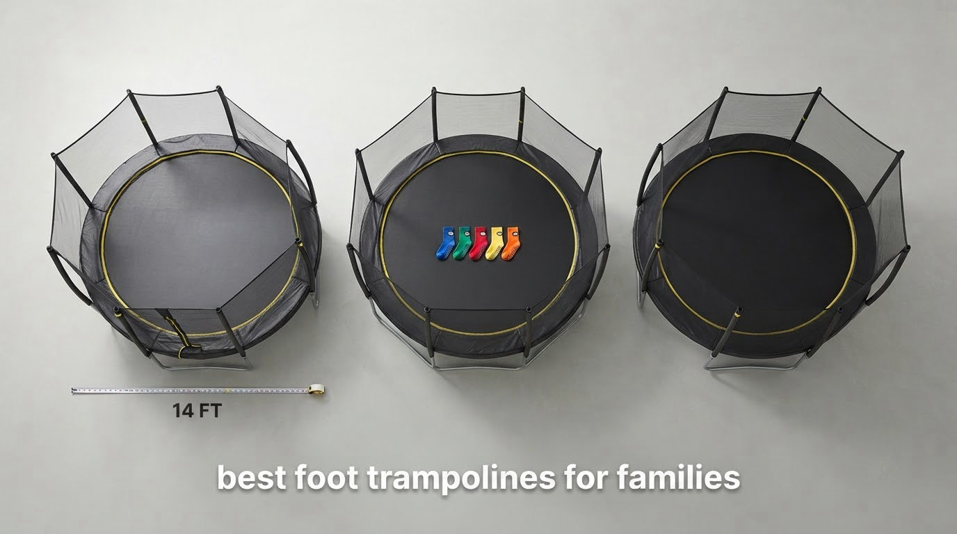 best 14 foot trampolines for families