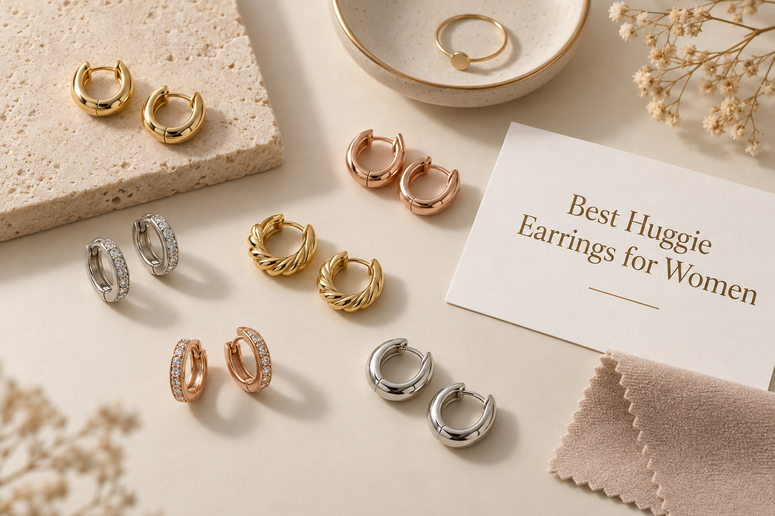 Best Huggie Earrings for Women
