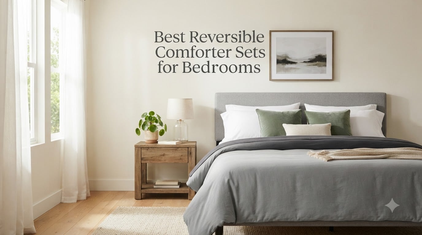 Best Reversible Comforter Sets for Bedrooms