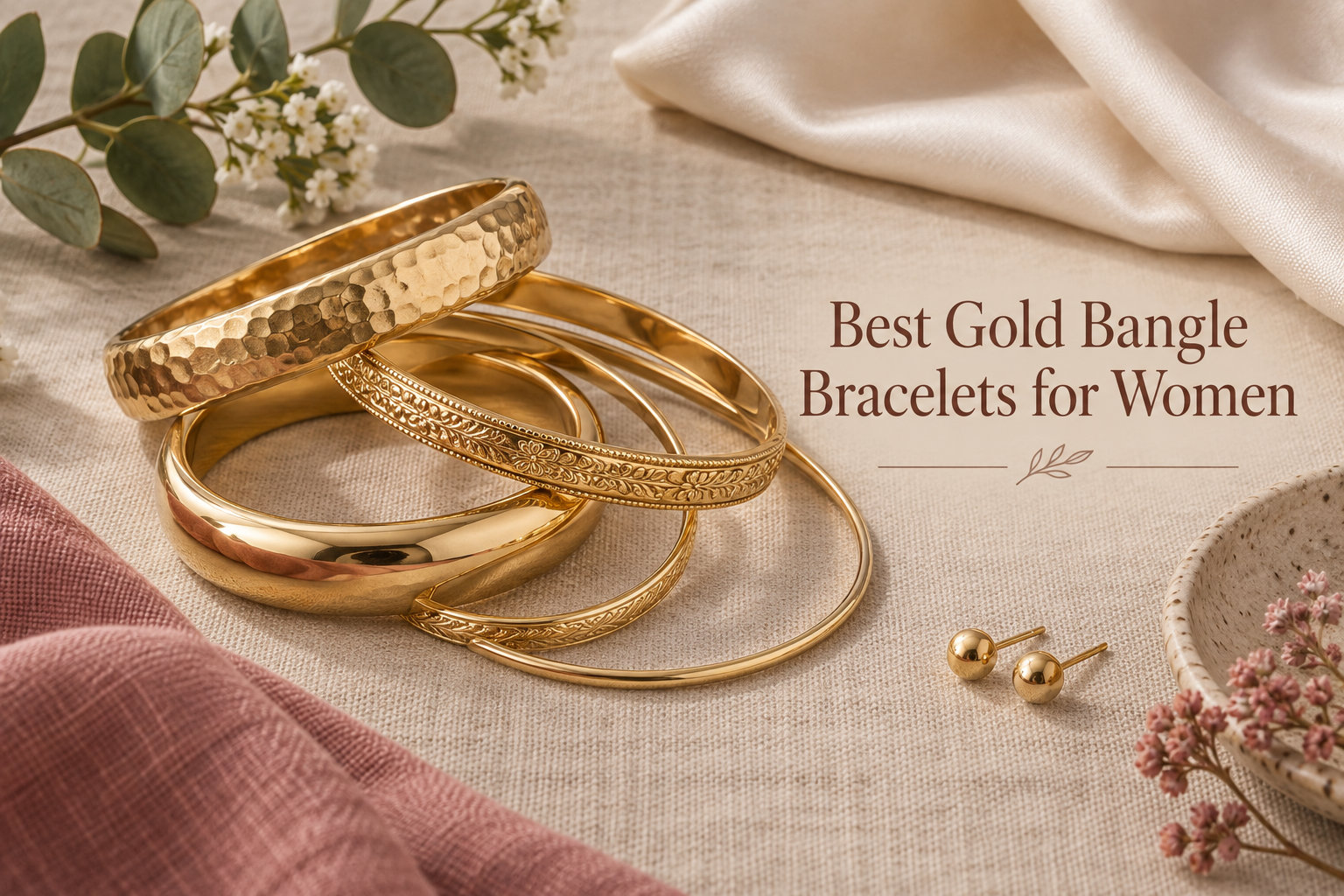 Best Gold Bangle Bracelets for Women