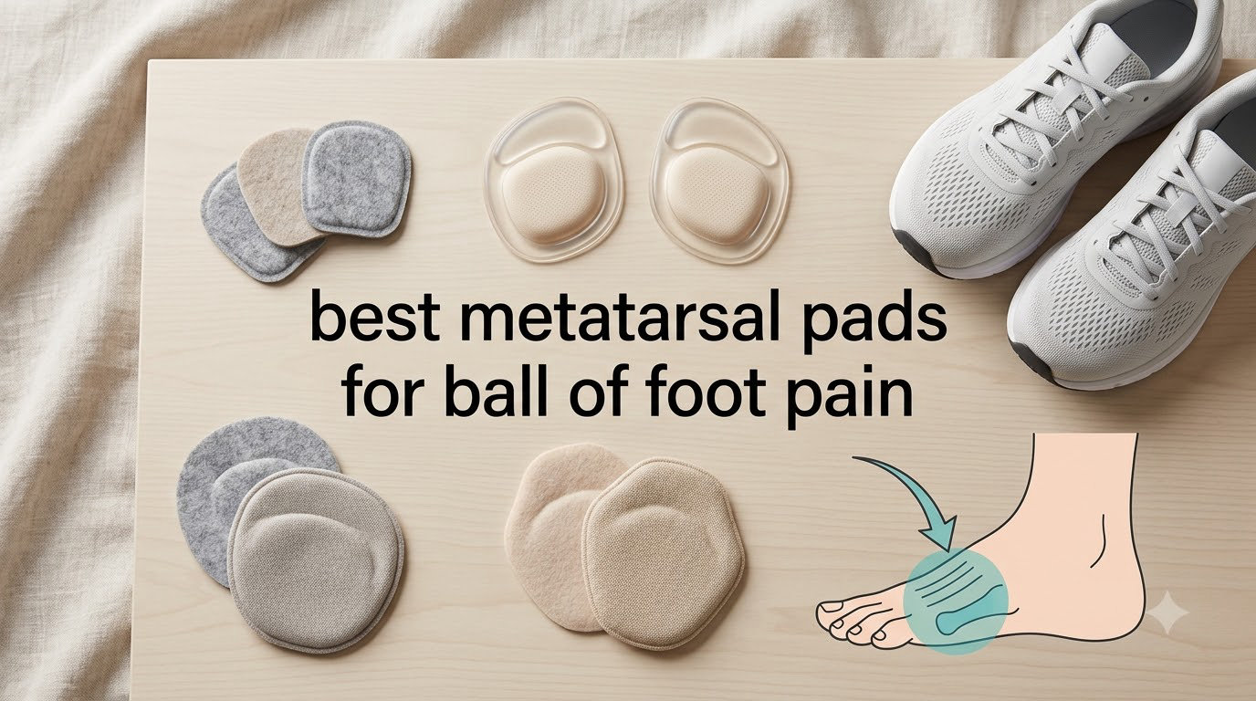 best metatarsal pads for ball of foot pain