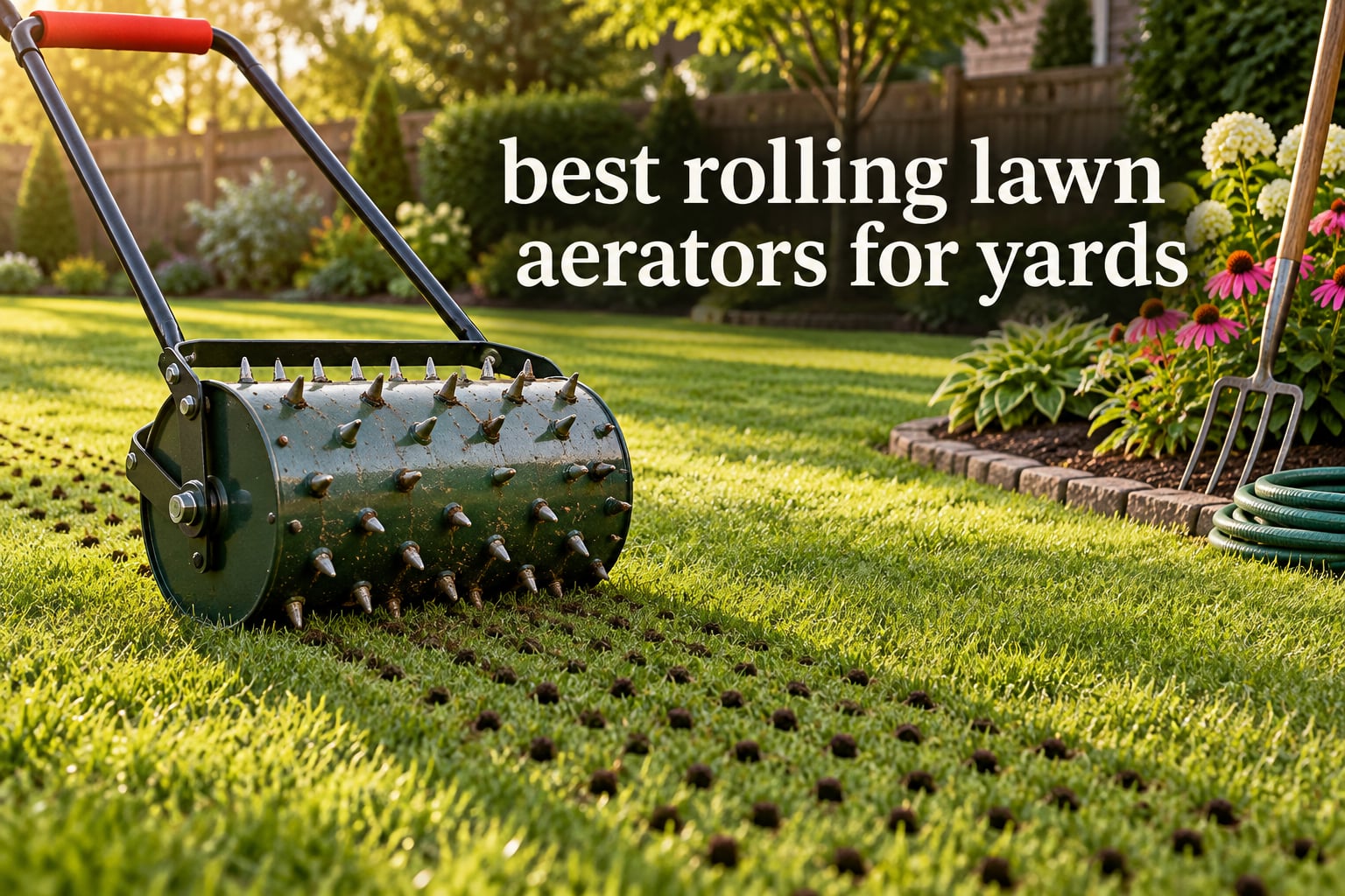 best rolling lawn aerators for yards