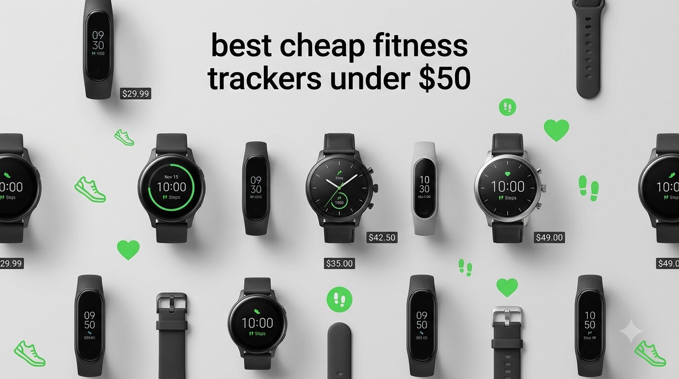 best cheap fitness trackers under $50