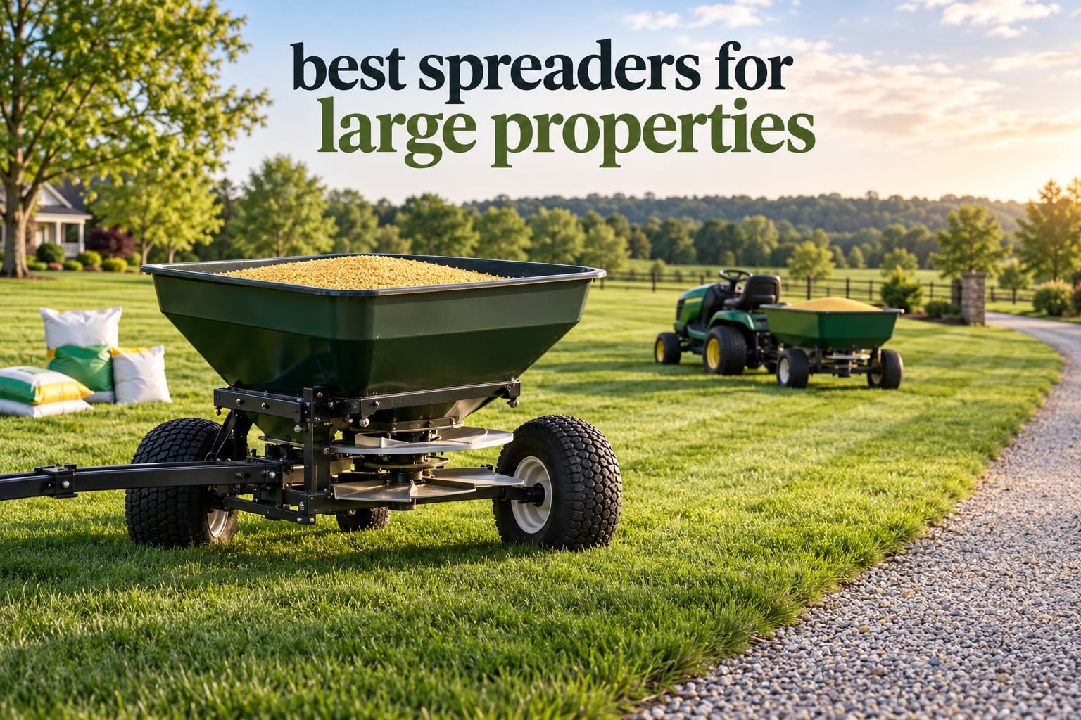 best spreaders for large properties