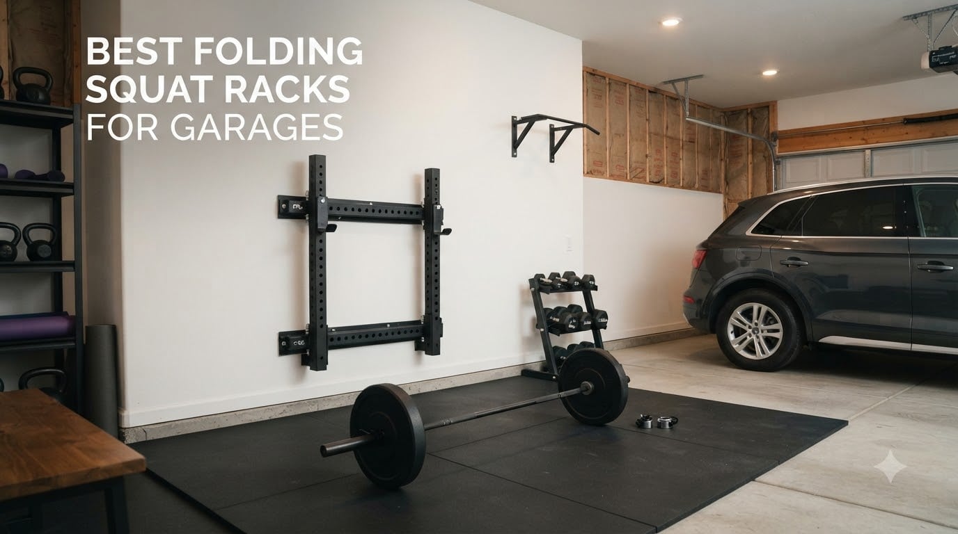 best folding squat racks for garages