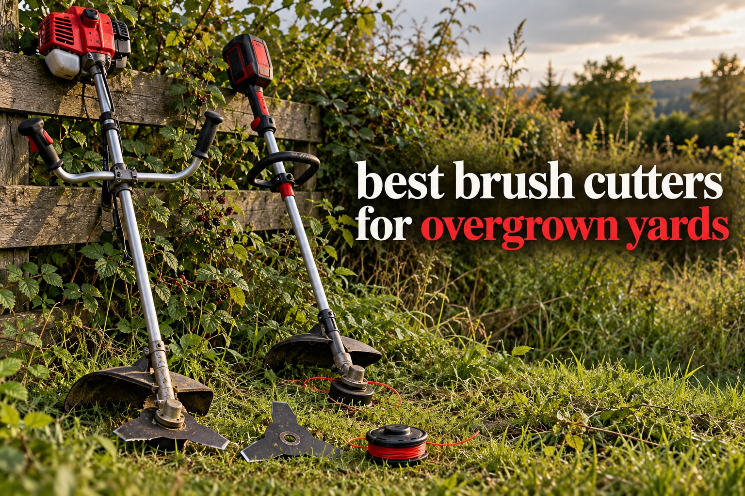 best brush cutters for overgrown yards