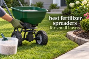 best fertilizer spreaders for small lawns