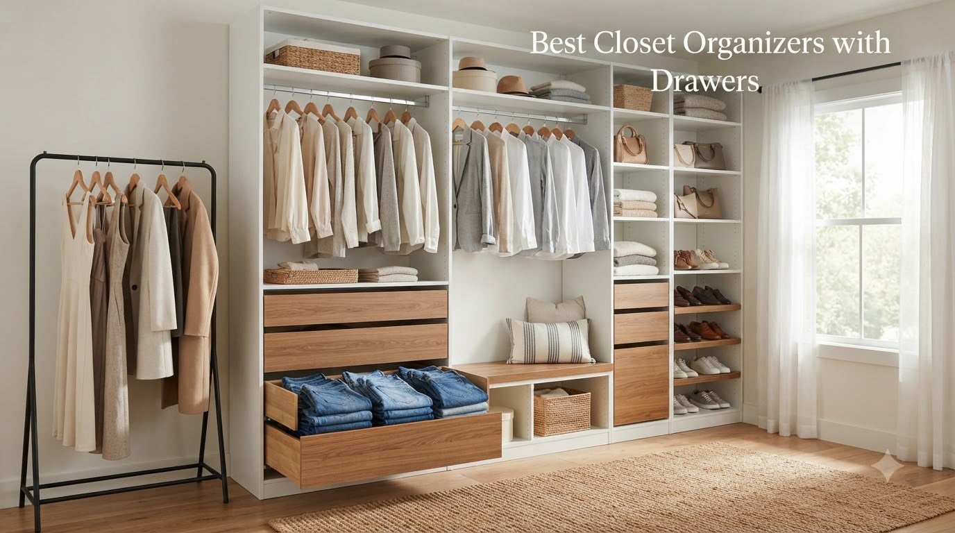 Best Closet Organizers with Drawers