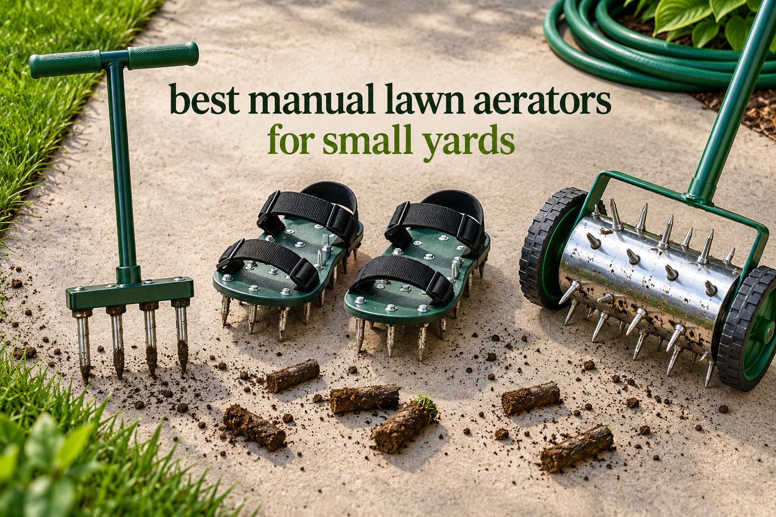 best manual lawn aerators for small yards