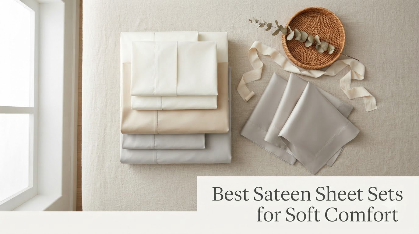 Best Sateen Sheet Sets for Soft Comfort