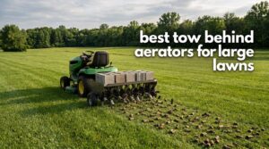 best tow behind aerators for large lawns