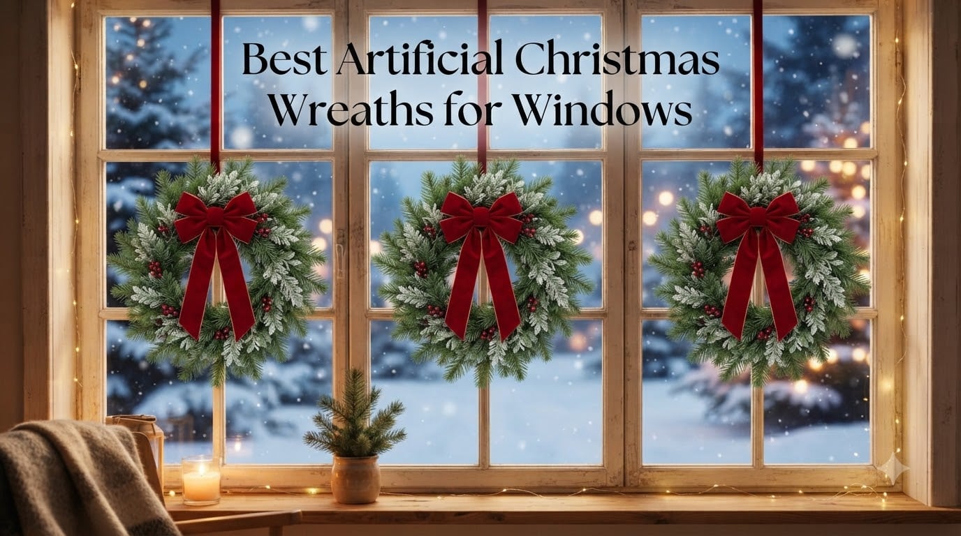 Best Artificial Christmas Wreaths for Windows