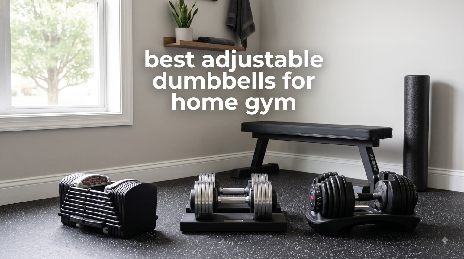 best adjustable dumbbells for home gym