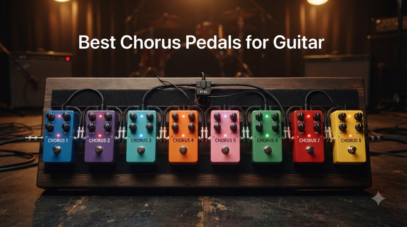 Best Chorus Pedals for Guitar