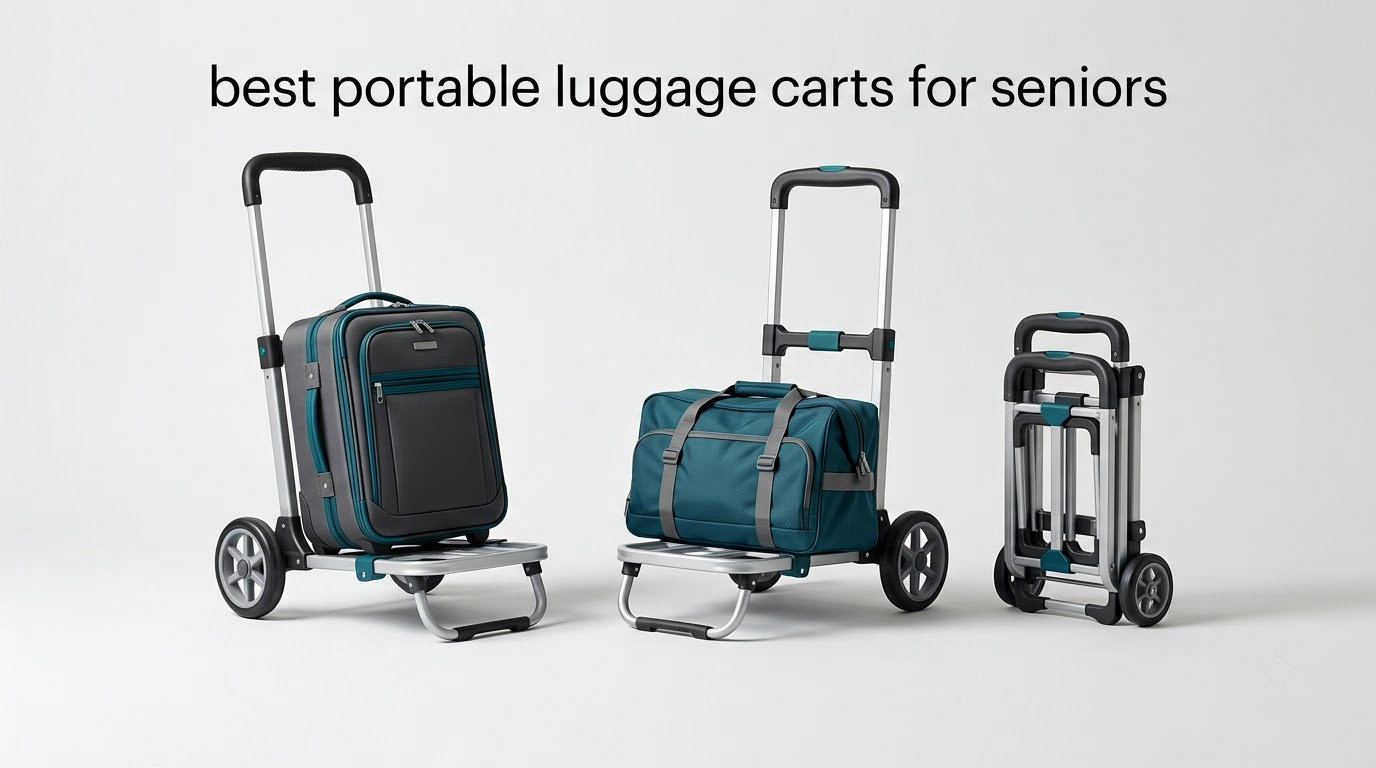 best portable luggage carts for seniors