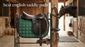 best english saddle pads