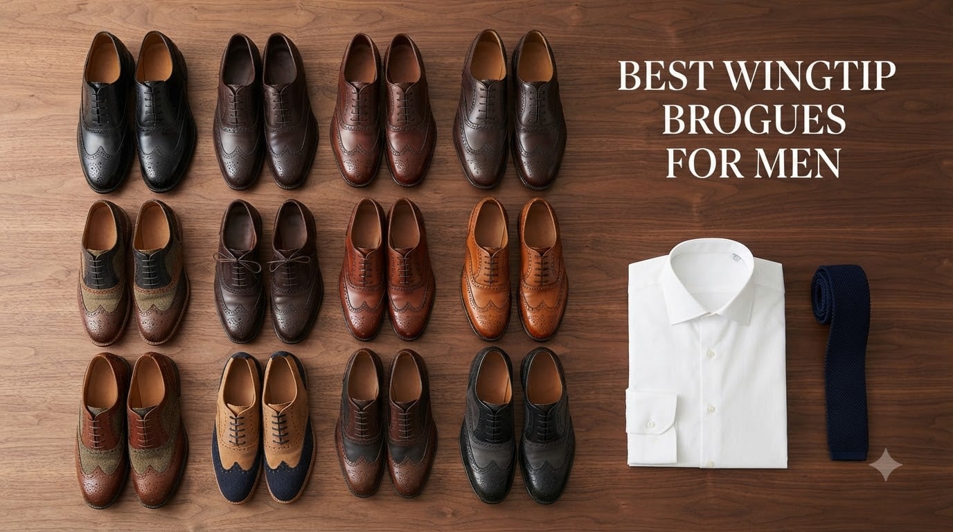 Best Wingtip Brogues for Men