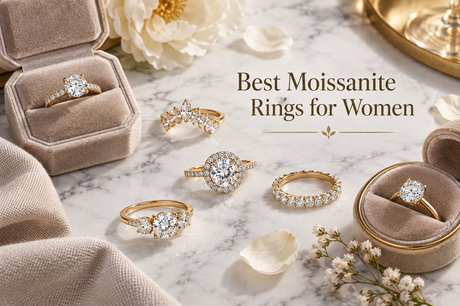 Best Moissanite Rings for Women