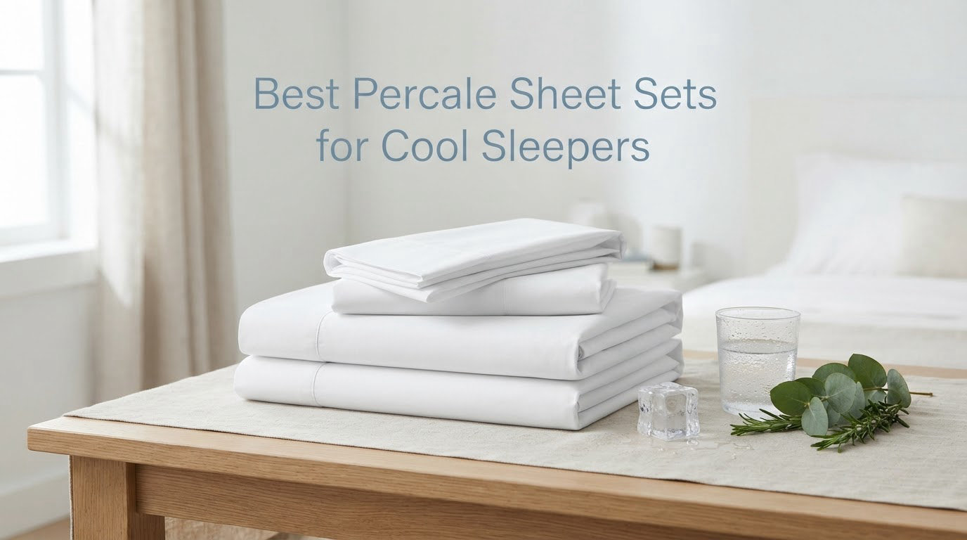 Best Percale Sheet Sets for Cool Sleepers