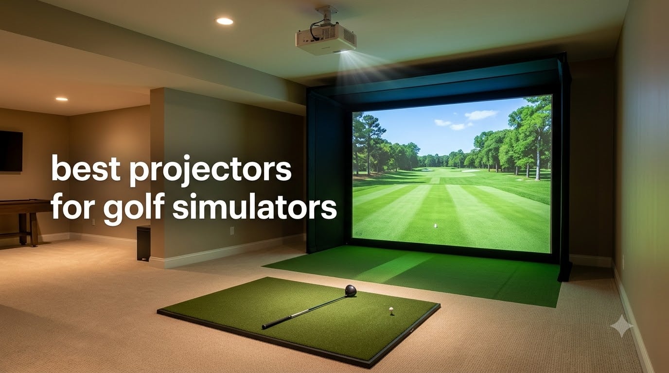 best projectors for golf simulators