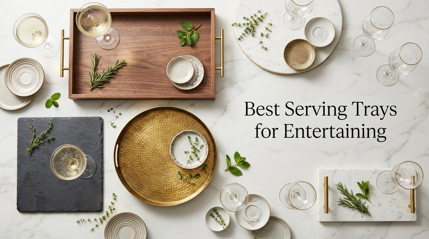 Best Serving Trays for Entertaining