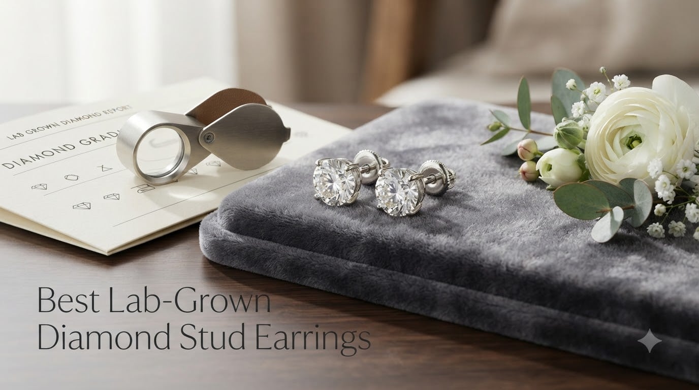 Best Lab-Grown Diamond Stud Earrings