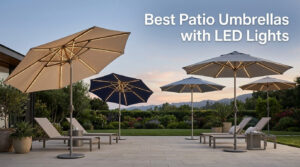 Best Patio Umbrellas with LED Lights