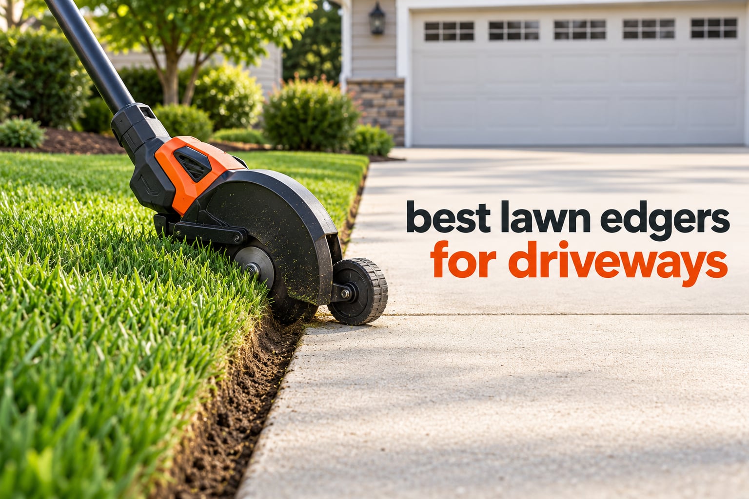 best lawn edgers for driveways