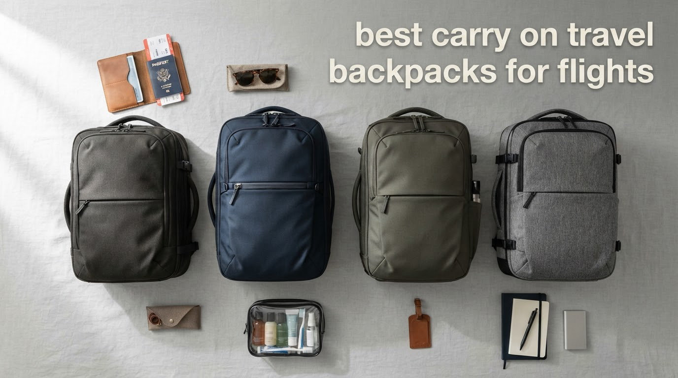 best carry on travel backpacks for flights