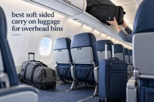 best soft sided carry on luggage for overhead bins