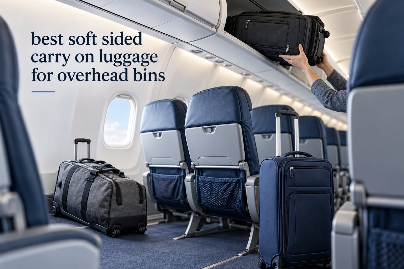 best soft sided carry on luggage for overhead bins