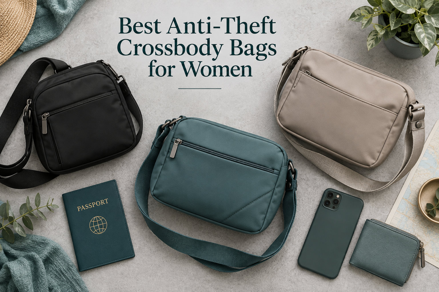 Best Anti-Theft Crossbody Bags for Women