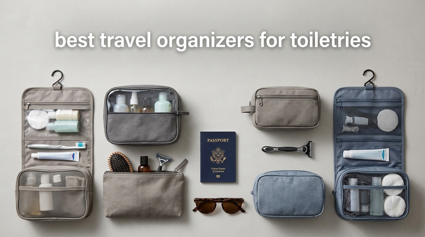 best travel organizers for toiletries