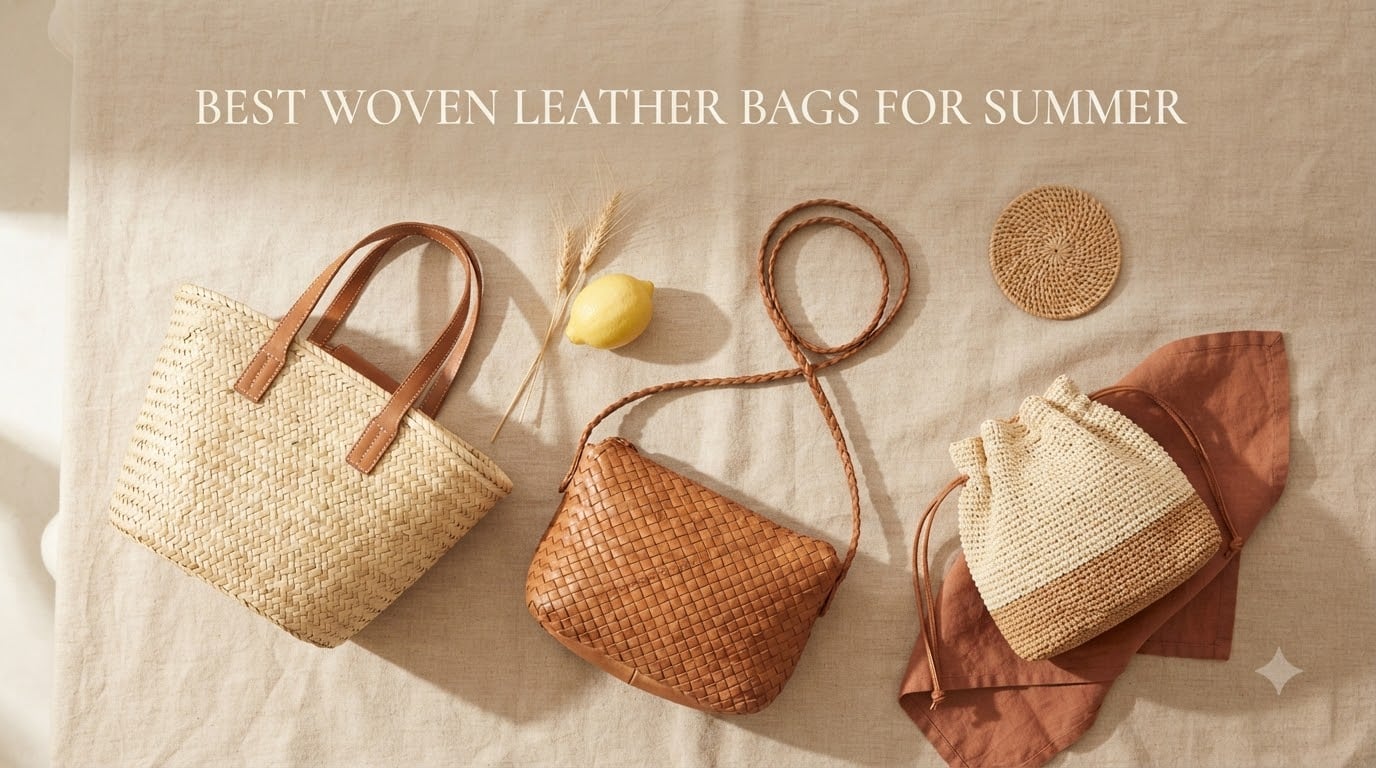 Best Woven Leather Bags for Summer