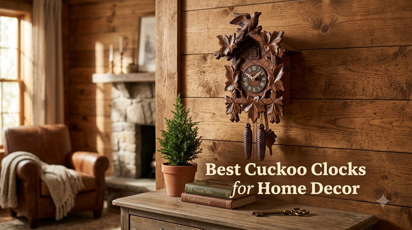 Best Cuckoo Clocks for Home Decor