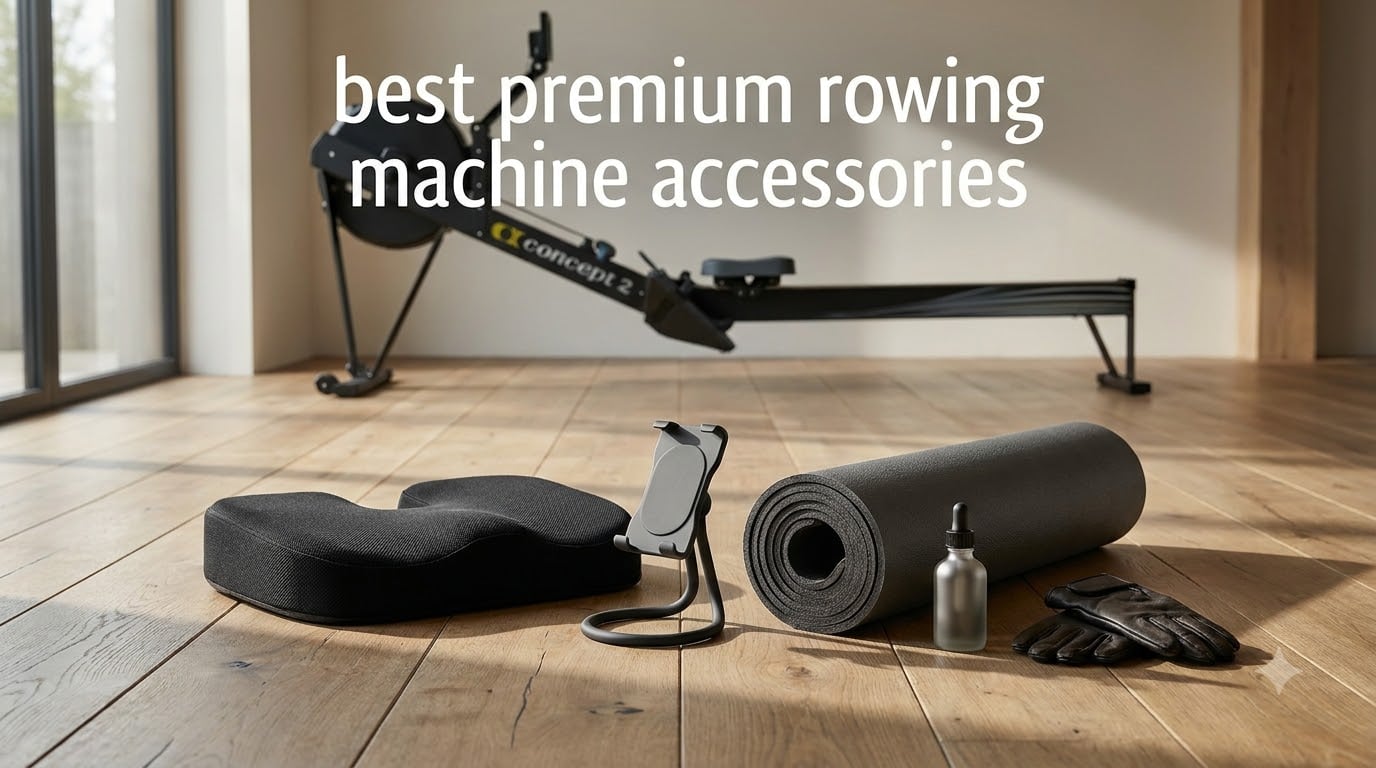 best premium rowing machine accessories