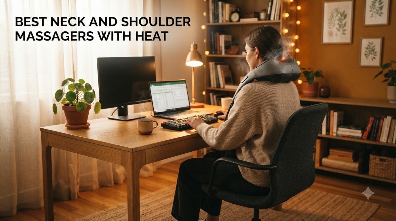 best neck and shoulder massagers with heat