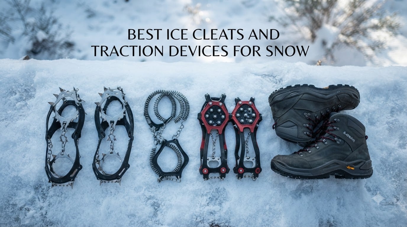 best ice cleats and traction devices for snow