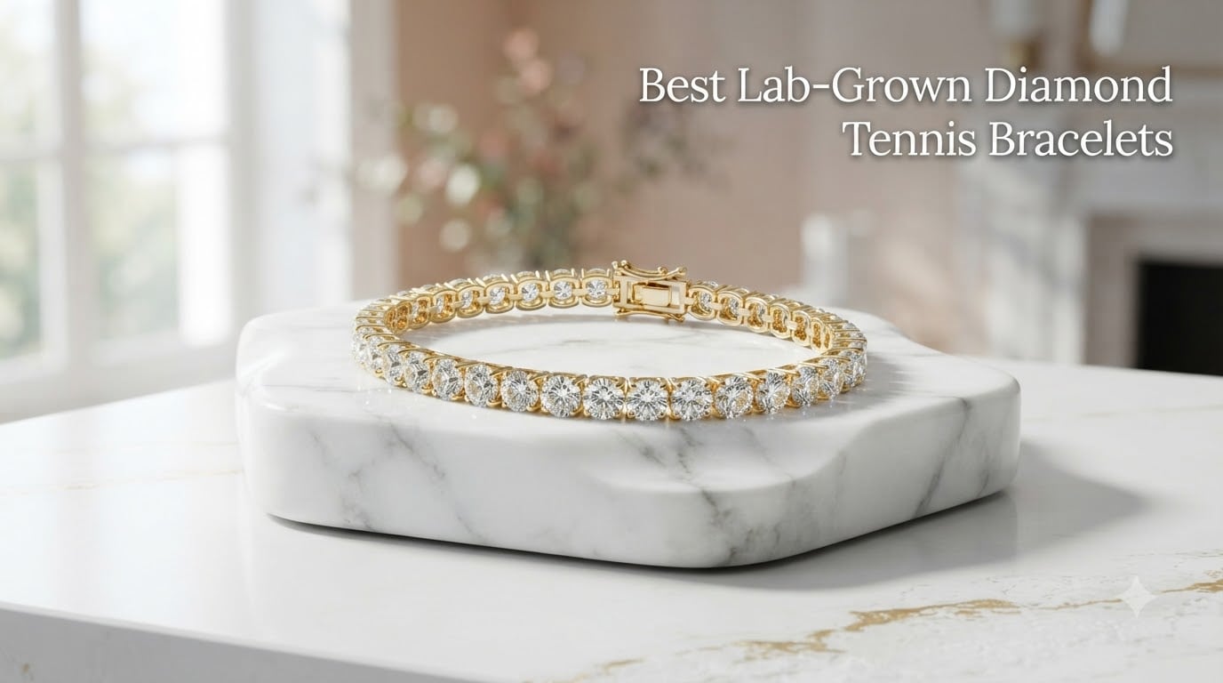Best Lab-Grown Diamond Tennis Bracelets
