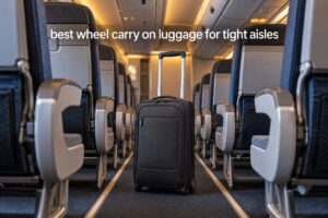 best 2 wheel carry on luggage for tight aisles