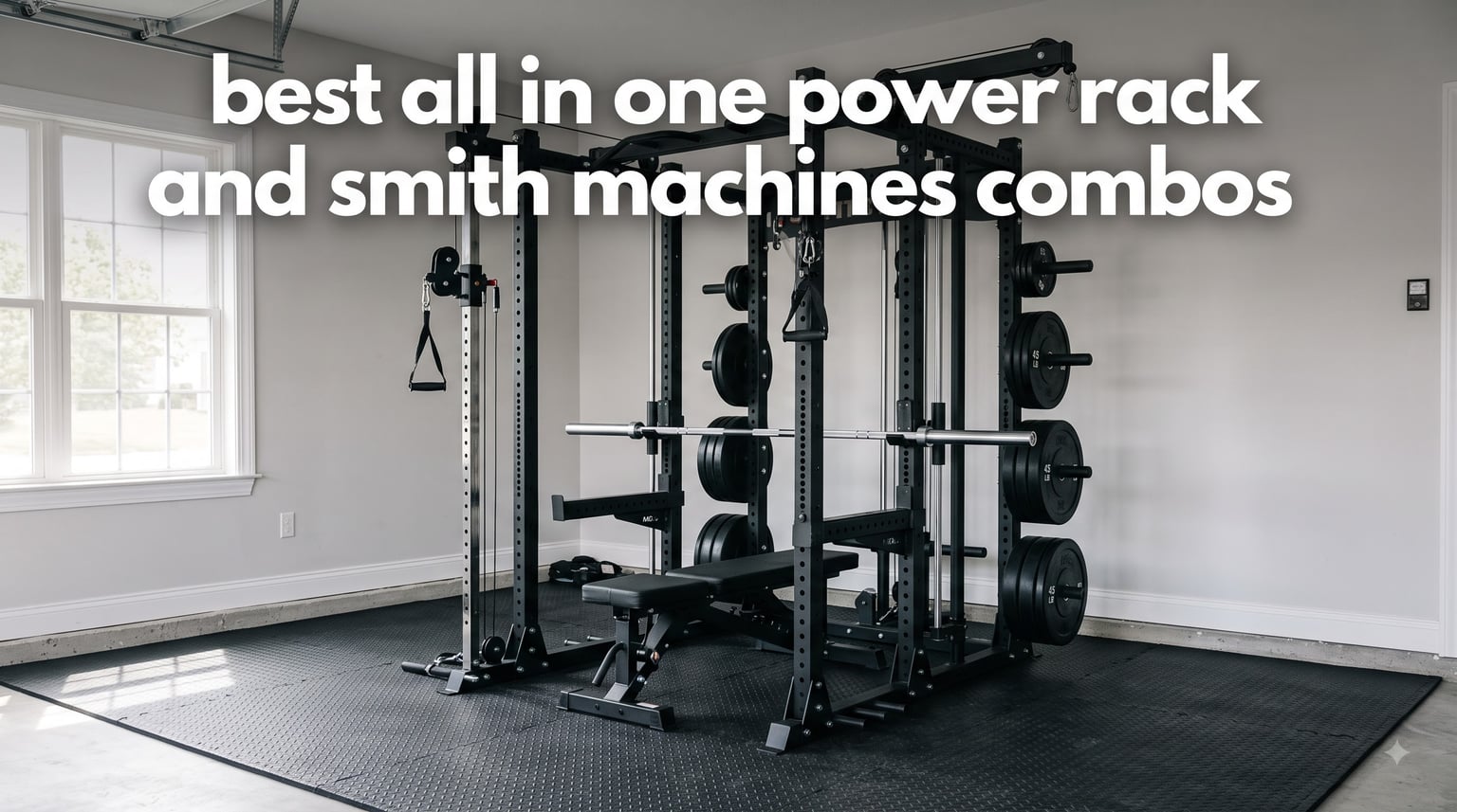 best all in one power rack and smith machines combos